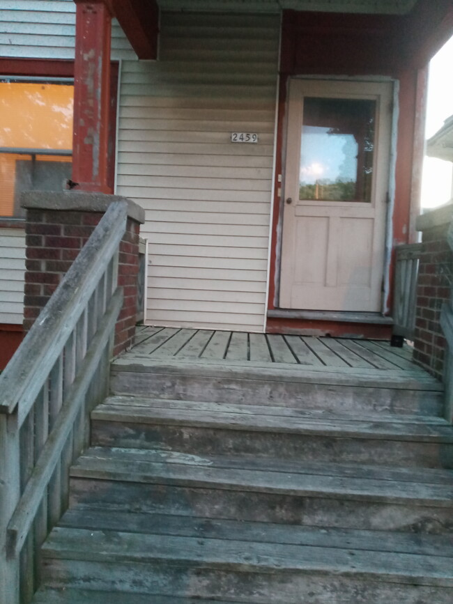 independent porch for this unit - 2457 N 1st St