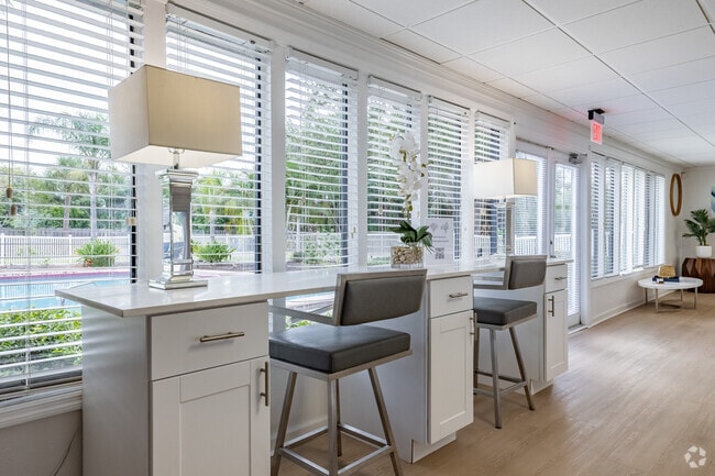 Business Center - Waterview at Rocky Point Apartments