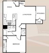 1 Bedroom 1 Bath