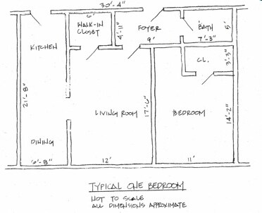 1BR/1BA - Gray Court Apartments