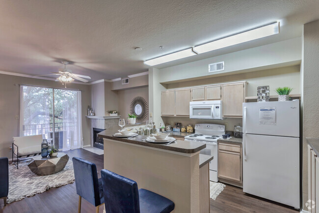 2HAB, 2BA - 1123 ft² B1 - Cocina - Retreat at Spring Park