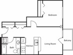 1 Bedroom O