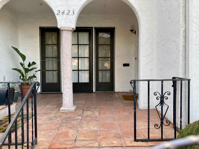 Entrance to bottom duplex - 2423 St George St