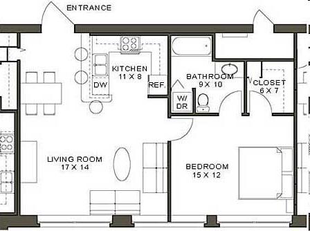 1BR/1BA - 257 Lafayette Center Lofts