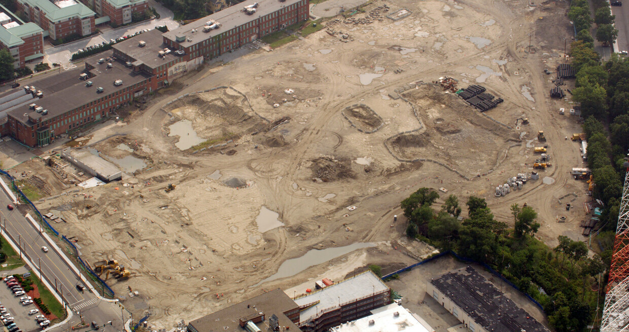 Aerial Photo - The Newton Upper Falls