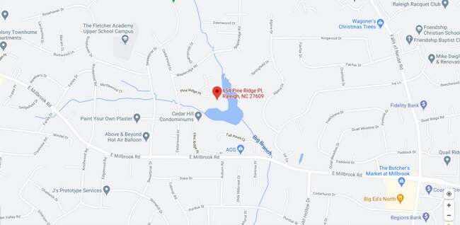 Foto del edificio - Top-Floor 3-Bedroom Condo with Beautiful Water Views – North Raleigh Near North Hills