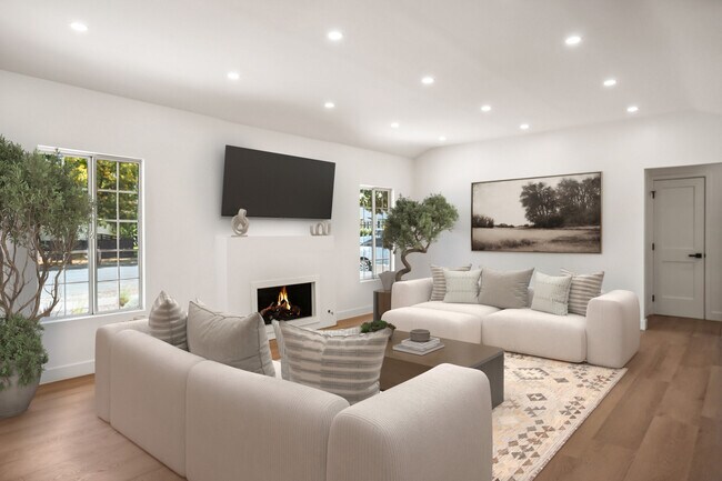 Living Room | Virtually Staged - 4702 Kraft Ave