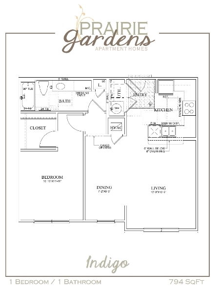 Plano de planta - Prairie Gardens