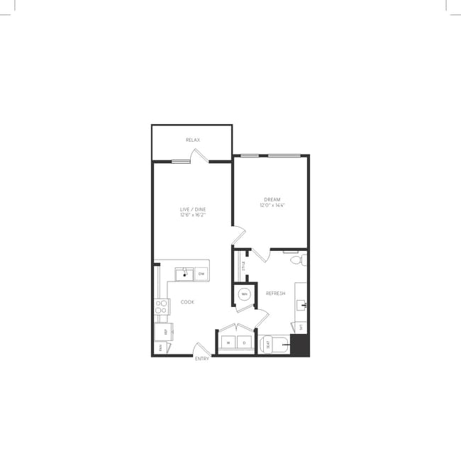 Plano de planta - The Grove at La Frontera