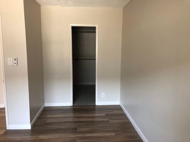 Bedroom closet from window at right corner - 5510 Corteen Pl