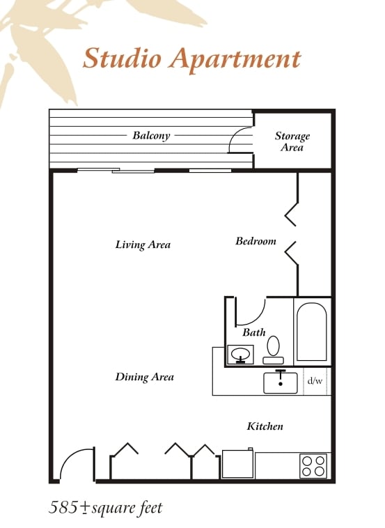 Studio - Southwind Apartments