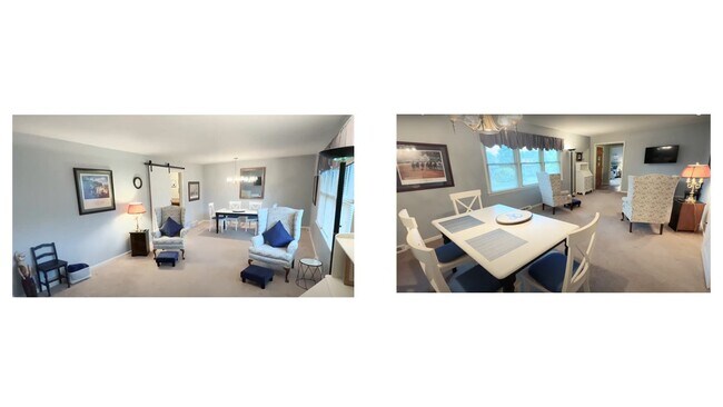 Living-Dining Area - 509 Carrigan Dr