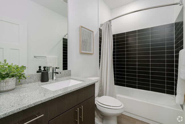 Estudio, 1BA - 346SF - Baño - CoHo - 312 West Terrell