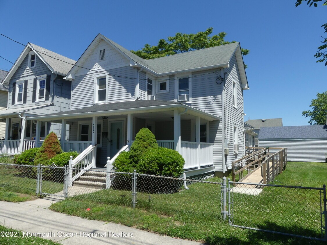510 Park Pl Ave, Bradley Beach, NJ 07720 House Rental in Bradley