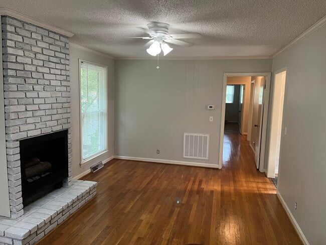 back den with fireplace - 1522 Lipscomb Dr