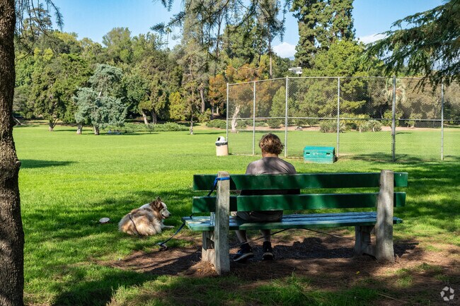 Enjoy the green space at Lucy Park where locals are always welcome in San Marino.
