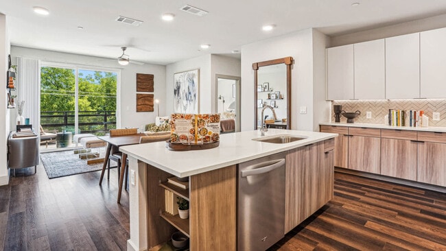 Kitchen with Stainless Steel Appliances - Beeler Park