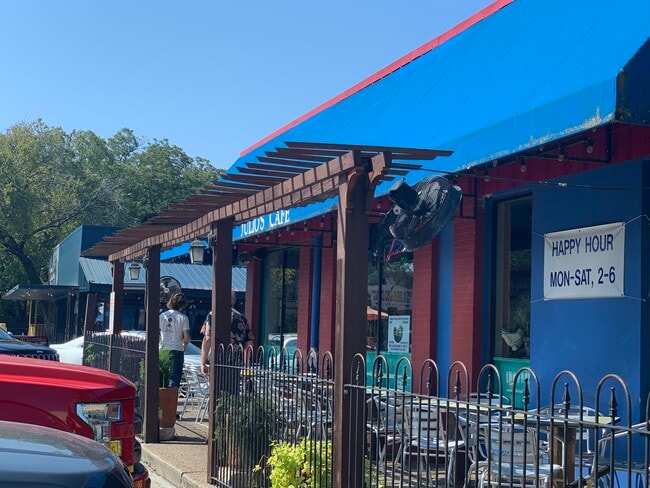 Julio’s Cafe is 1 block from the condo at 407 E 45th St (45th and Duval) Austin 78751 - 407 E 45th St #116