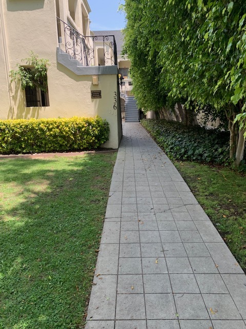 PATHWAY TO APARTMENTS - 336 N Palm Dr