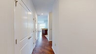 Located at 330 Jacksonville Road in Warminster, PA, this 2-bedroom, 1-bathroom residence offers a well-designed single-floor layout that balances comfort and functionality. The open-concept living room is a standout space, featuring rich hardwood flooring, a ceiling fan with light fixture, and a generous bank of windows on two walls that flood the room with natural light and offer pleasant outdoor views of the surrounding greenery. A door provides direct access to the exterior from the living area.

The kitchen is thoughtfully appointed with rich dark wood cabinetry, granite countertops, and a full suite of stainless steel appliances including a refrigerator, electric range, microwave, and dishwasher. A peninsula with an integrated sink and breakfast bar connects the kitchen to the living area, while light tile flooring and a window add brightness to the space.

Both bedrooms are carpeted and well-lit, each featuring windows with views of the outdoors and neutral wall tones that create a calm, restful atmosphere. The primary bedroom includes access to a dedicated closet. The full bathroom is finished with tile flooring, a dark wood vanity with ample counter space, a large mirror, and a tub-shower combination. The overall aesthetic throughout is clean, neutral, and move-in ready.