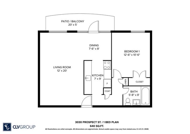 Interior Photo - 3030 Prospect St.