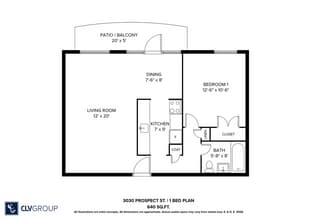 Interior Photo - 3030 Prospect St.