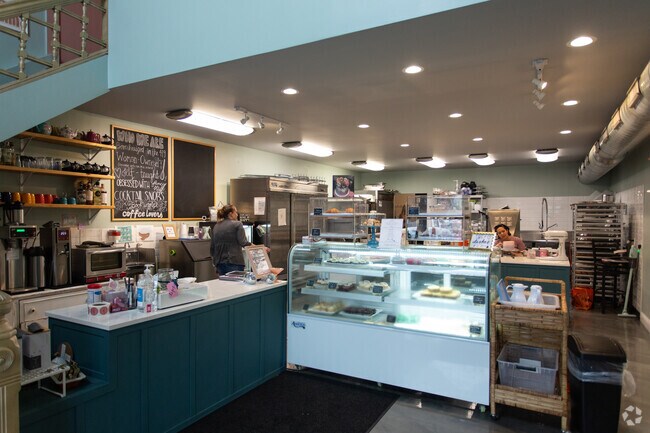 Dollop Shop in Ottawa Hills offers a wonderful selection of homemade cookies and pastries.