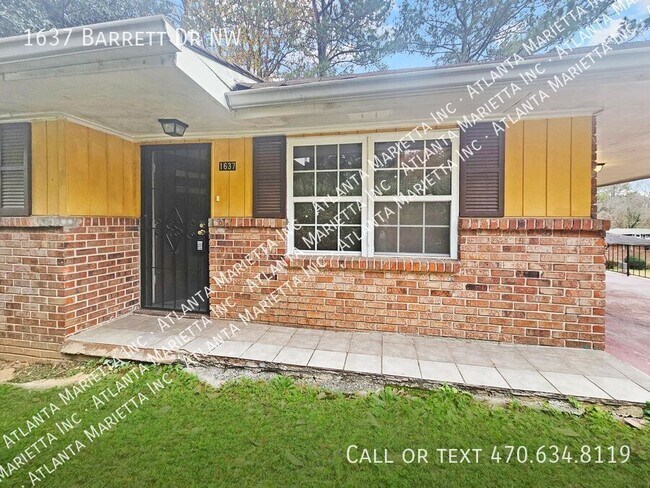 Building Photo - 1637 Barrett Dr NW
