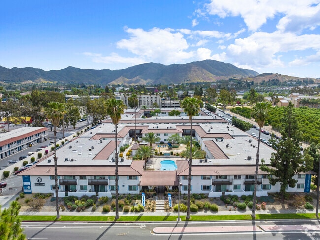 Aerial Photo - University Riverside Gardens - Near UCR