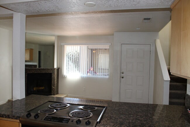 Living Room & Fireplace - 6 Klondike Ct