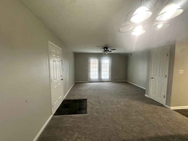 Living Room to Kitchen - Bayfield Apartment Homes