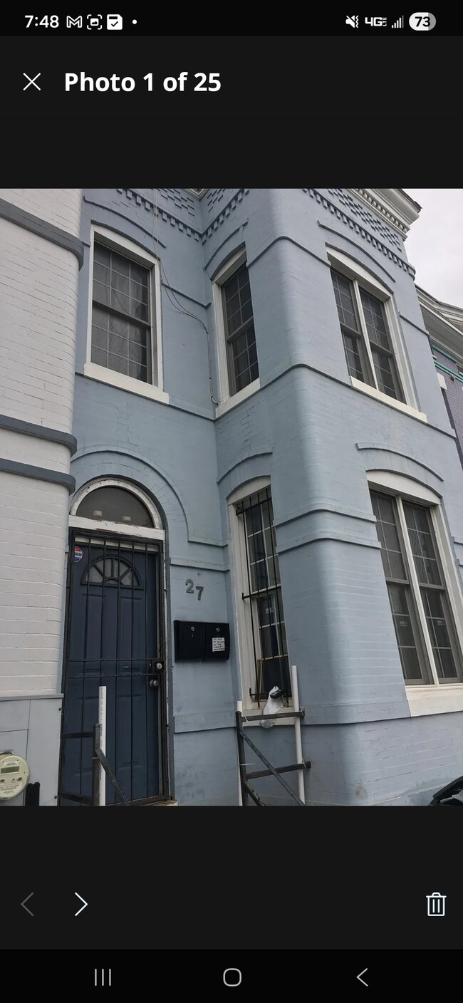 Outside entry - 27 Florida Ave NW