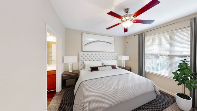 Comfortable Bedroom with Ensuite Bathroom - Heritage Grand at Sienna Apartments