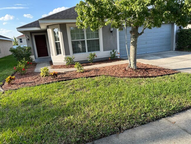 Hermosa entrada con jardines de bajo mantenimiento. - 10727 Standing Stone Dr