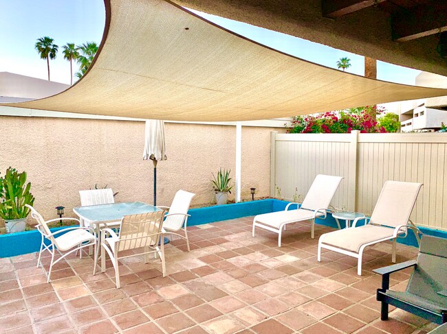 Back yard patio (shared with owner) - 1268 E Ramon Rd