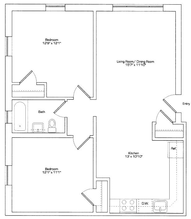 Foto del interior - Brattle Drive Apartments