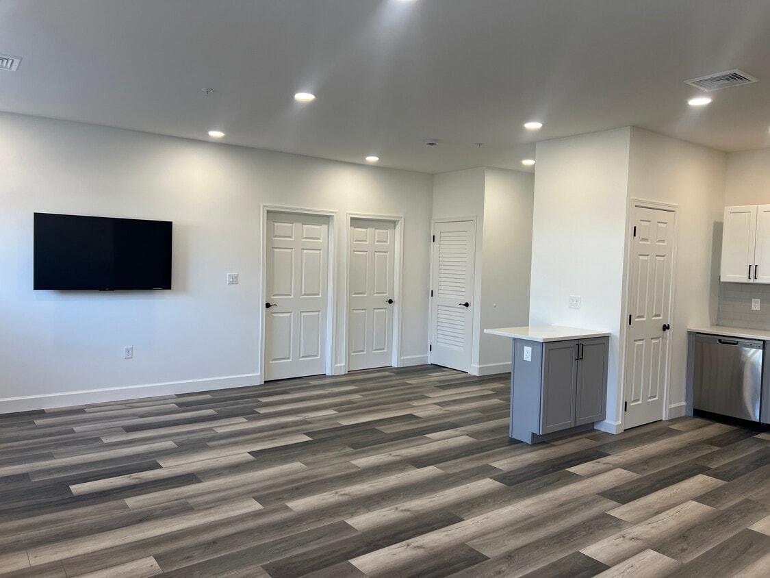 Living Room & Dining Area - 24 S Elm St