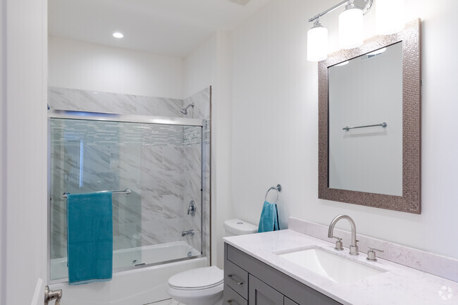 2BR, 2BA - Master Bathroom - The Legacy Apartments