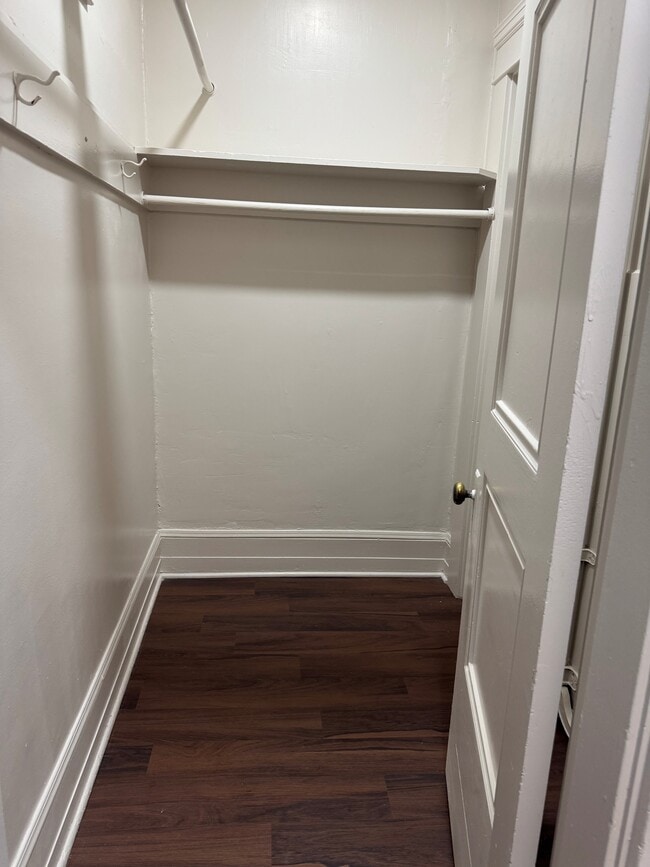 Unit 6 Walk-in Closet - Gibson Apartments