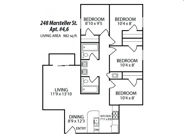 4BR/2BA - Resons Portfolio