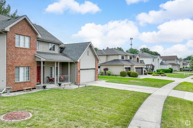 Newly constructed, contemporary homes can be found in Merrillville.