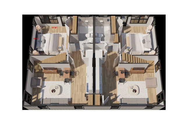 Cottage 1st Floor Plan - Vine Betton