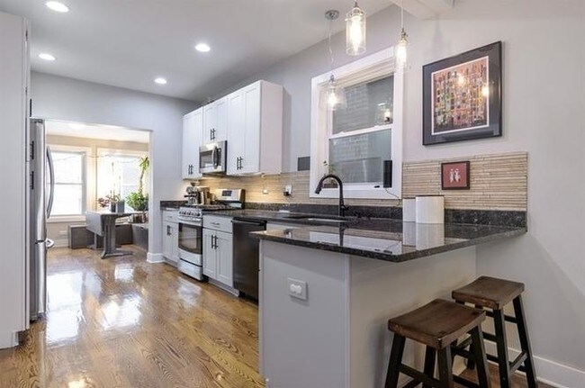kitchen looking towards back yard - 545 N Artesian Ave
