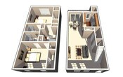 Two Bed / Two and a Half Bath - Townhome