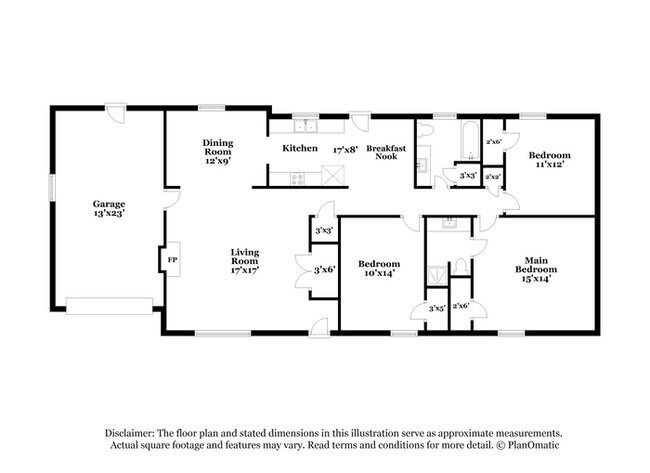Building Photo - Spacious 3 Bedroom Ranch with One-Car Garage