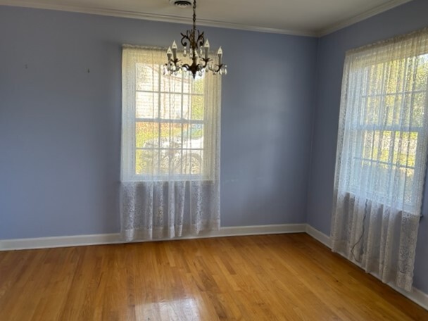 Dining room between living room and kitchen - 3307 Yanceyville St