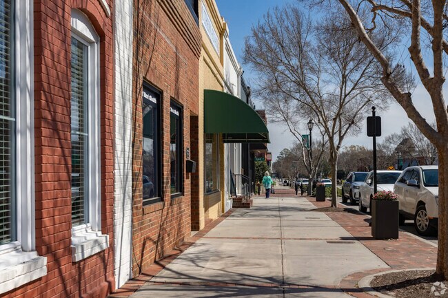 Statesboro's downtown area is home to local businesses and retailers.
