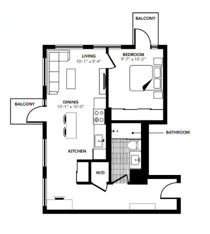 Interior Photo - The 203 Residences