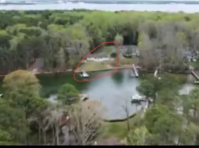 Aerial View - 13101 Harbor Ln