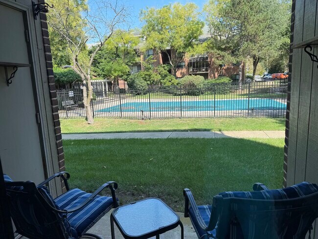 Private Patio to Pool - 1231 Gemini Dr